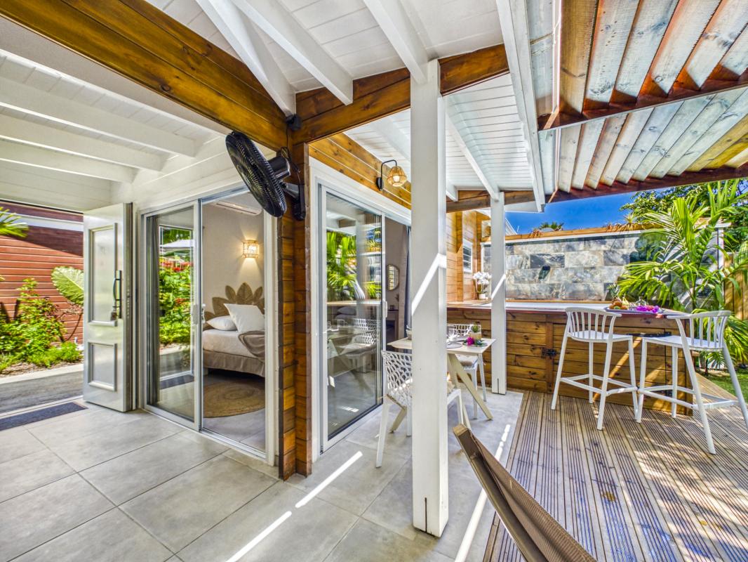 8.Guadeloupe Sainte-Rose- location villa 2 personnes-piscine